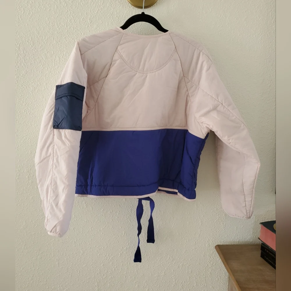 Free People Movement Outta Left Field Jacket in Sapphire Skies Combo Size XS TP